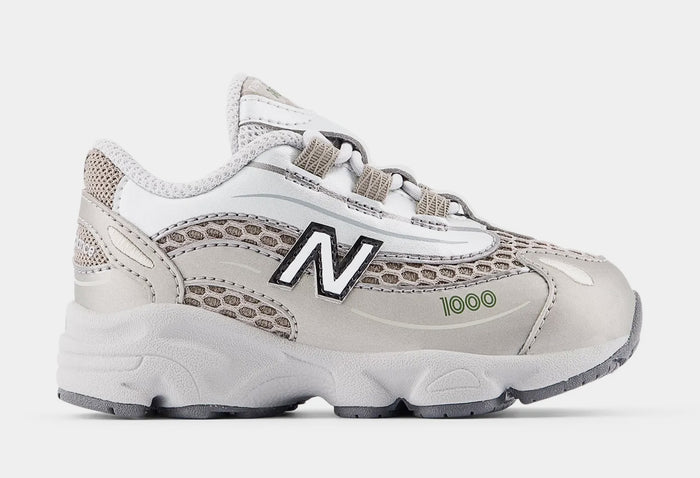 1000 Bungee Infant Toddler Running Shoes (Arid Stone/Light Silver Metallic)