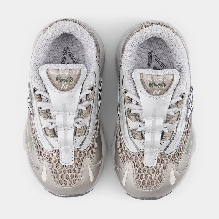 1000 Bungee Infant Toddler Running Shoes (Arid Stone/Light Silver Metallic)