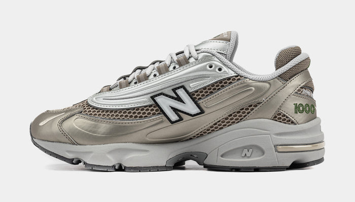 1000 Mens Running Shoes (Arid Stone/Light Silver Metallic/Dark Alpine Green)