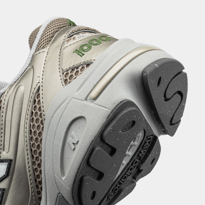 1000 Mens Running Shoes (Arid Stone/Light Silver Metallic/Dark Alpine Green)