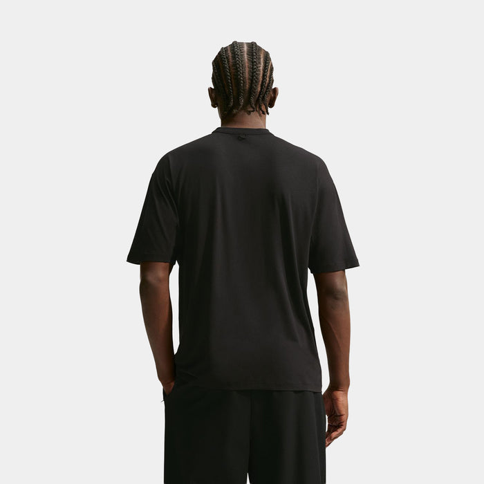 24.7 ImpossiblySoft Light Dri Fit Mens Short Sleeve Shirt (Black/Dark Smoke Grey)