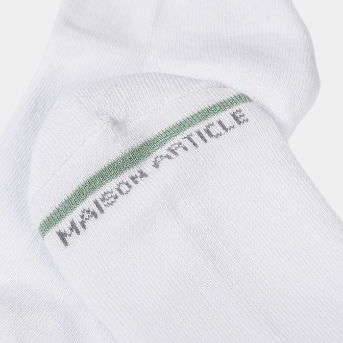 2pack Crew Mens Socks (White)