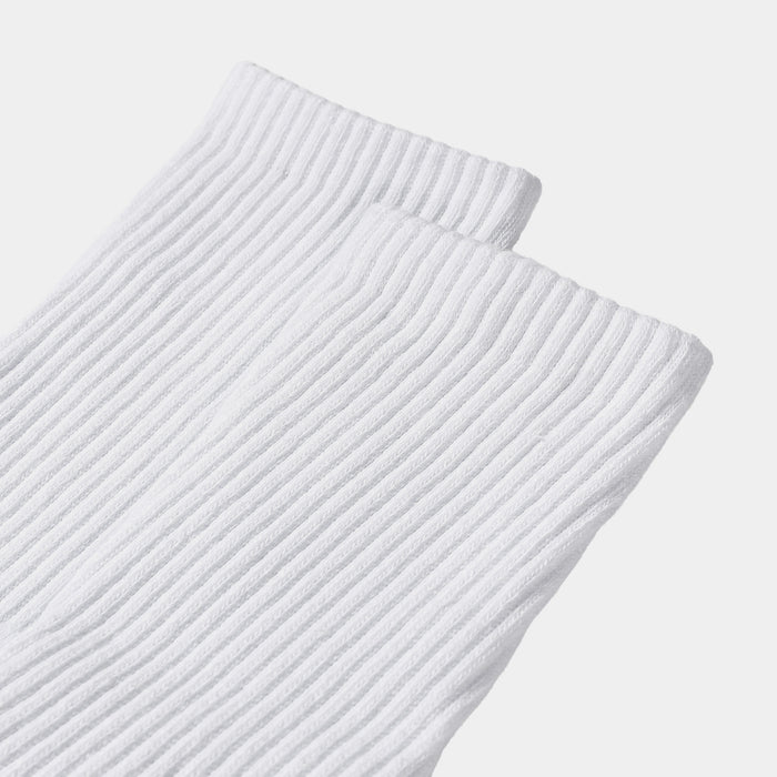 2pack Crew Mens Socks (White)