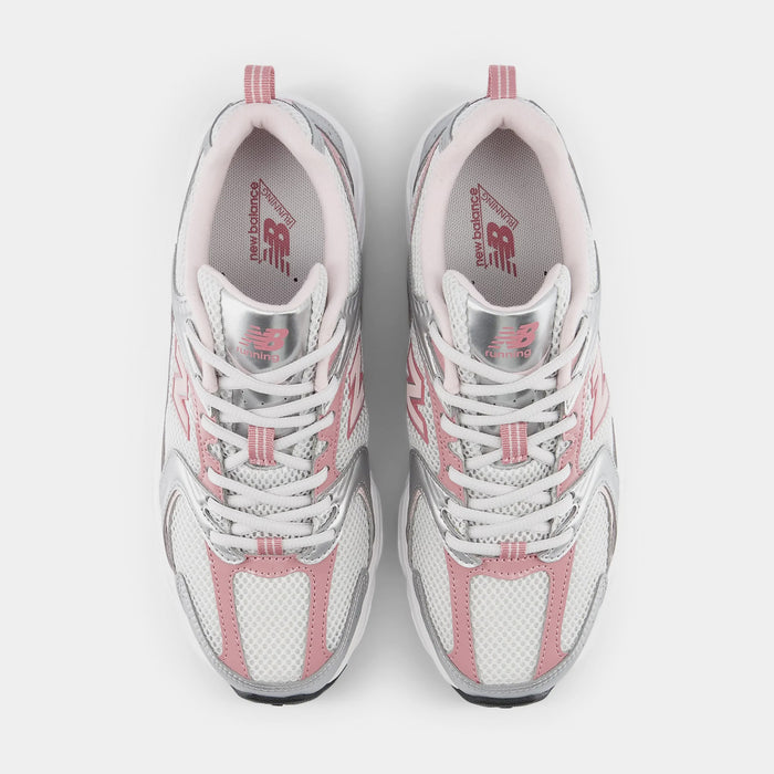 530 Mens Running Shoes (Pink Sugar/Silver Metallic)