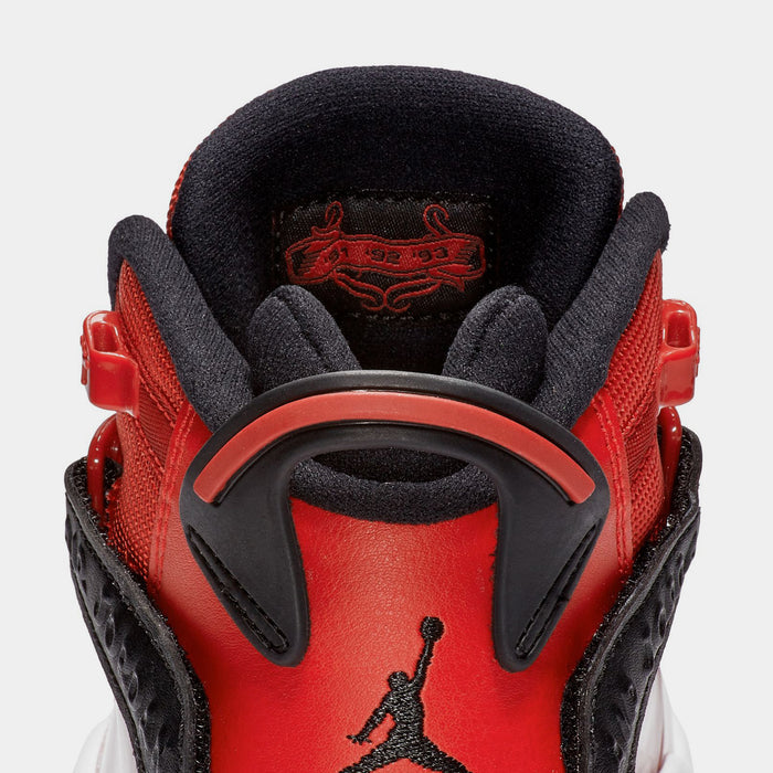 6 Rings Grade School Basketball Shoes (Gym Red/Black/White)