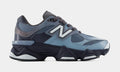 9060 Lace Grade School Lifestyle Shoes (Shadow Blue/Dark Night)