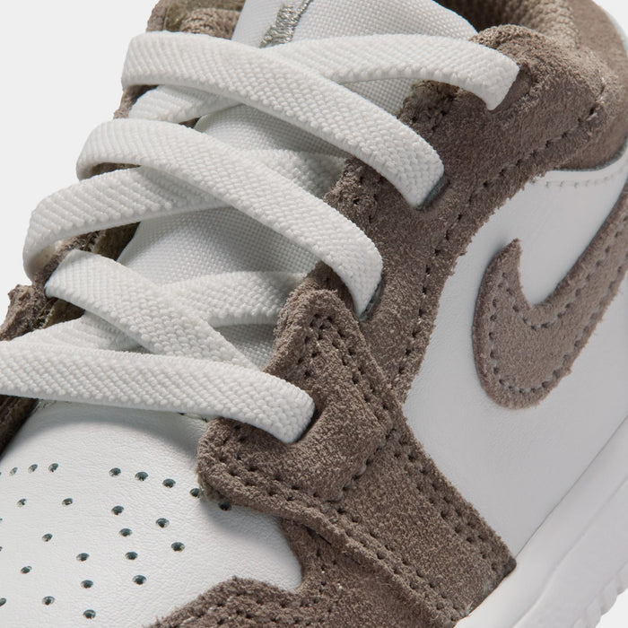 Air Jordan 1 Low Infant Toddler Lifestyle Shoes (Olive Grey/Enigma Stone/Summit White)