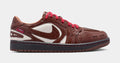 Air Jordan 1 Low Lunar New Year Womens Lifestyle Shoes (Light Chocolate/Light Chocolate/Black)