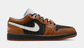 Air Jordan 1 Low SE Mens Lifestyle Shoes (Black/Sail/Black/Light British Tan)