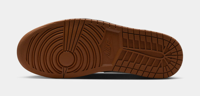 Air Jordan 1 Low SE Mens Lifestyle Shoes (Black/Sail/Black/Light British Tan)