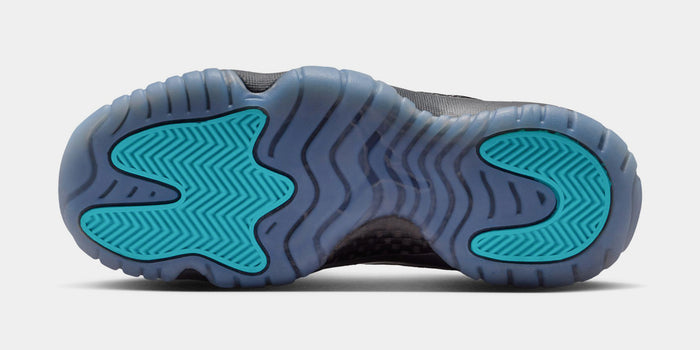 Air Jordan 11 Retro Gamma Grade School Lifestyle Shoes (Black/Gamma Blue/Varsity Maize) Limit One Per Customer