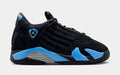 Air Jordan 14 Retro Black University Blue Preschool Lifestyle Shoes (Black/White/University Blue)