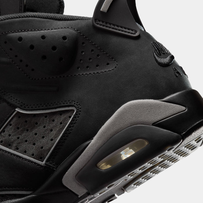 Air Jordan 6 Retro Cap And Gown Mens Lifestyle Shoes  (Black/Reflective Silver/Black)