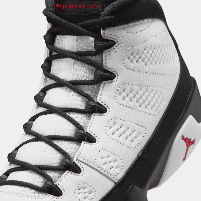 Air Jordan 9 Retro Space Jam Mens Lifestyle Shoes (White/True Red/Black)