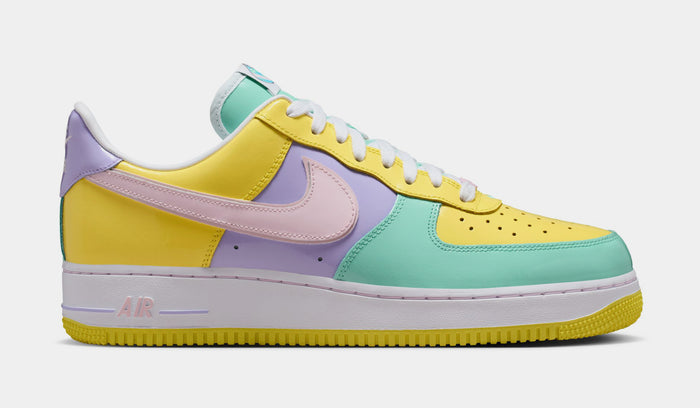 Air Force 1 '07 Easter Mens Lifestyle Shoes (Yellow Pulse/Pink Foam/Hydrangeas)