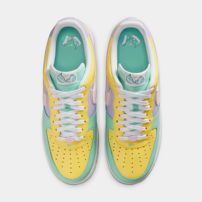 Air Force 1 '07 Easter Mens Lifestyle Shoes (Yellow Pulse/Pink Foam/Hydrangeas)