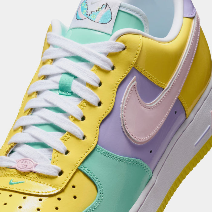 Air Force 1 '07 Easter Mens Lifestyle Shoes (Yellow Pulse/Pink Foam/Hydrangeas)
