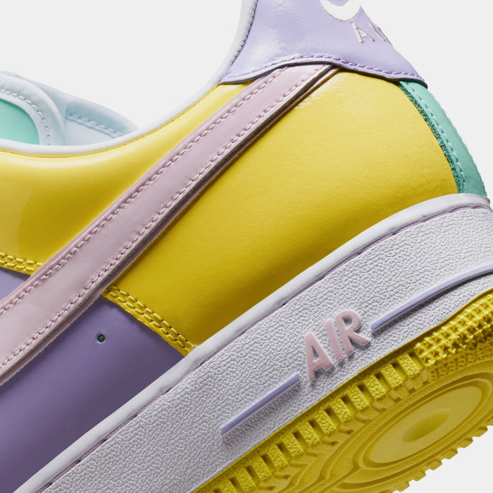 Air Force 1 '07 Easter Mens Lifestyle Shoes (Yellow Pulse/Pink Foam/Hydrangeas)
