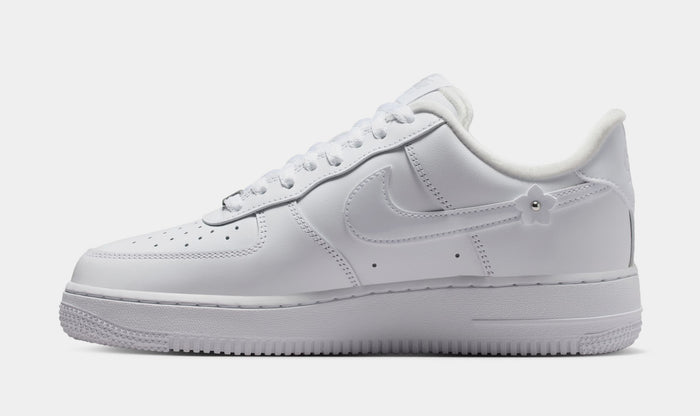 Air Force 1 '07 Florette Womens Lifestyle Shoes (White/Wolf Grey/Metallic Silver)