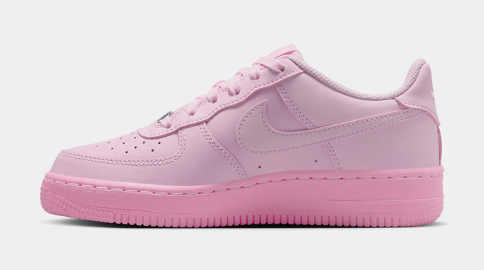 Air Force 1 Grade School Lifestyle Shoes (Pink Foam/Pink Foam/Pink Rise)