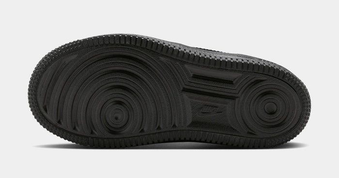 Air Force 1 Low Patent Leather Preschool Lifestyle Shoes (Black)