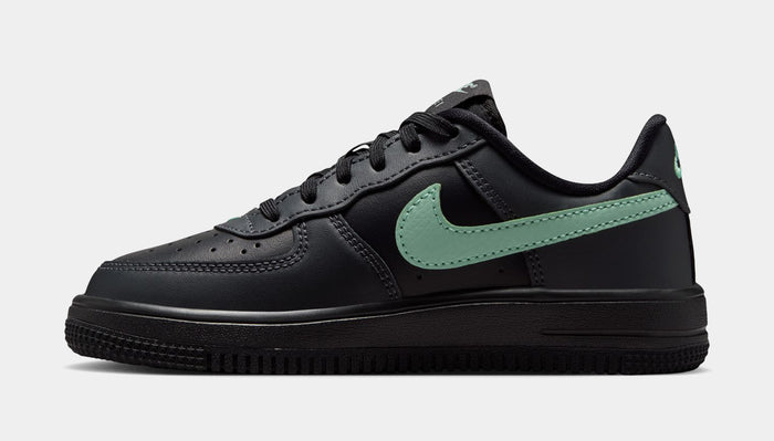 Air Force 1 Low Preschool Lifestyle Shoes (Black/Arctic Green/Anthracite)