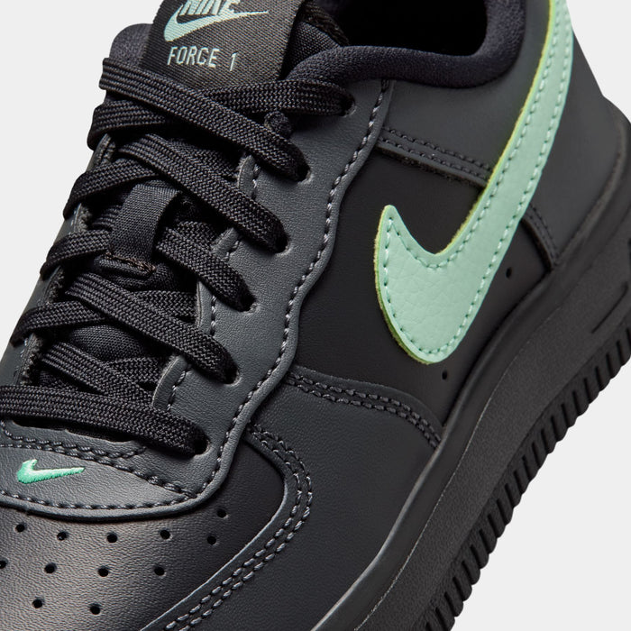 Air Force 1 Low Preschool Lifestyle Shoes (Black/Arctic Green/Anthracite)
