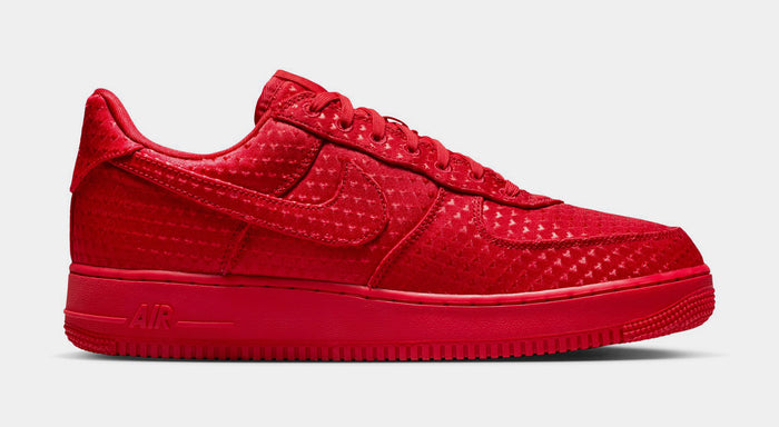 Air Force 1 Low Valentines Day Mens Lifestyle Shoes (University Red/University Red/Black)