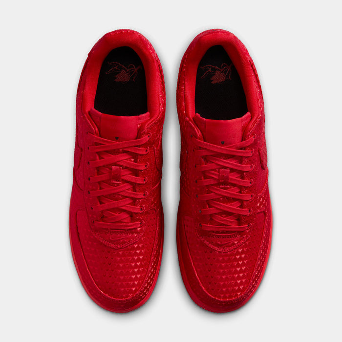 Air Force 1 Low Valentines Day Mens Lifestyle Shoes (University Red/University Red/Black)