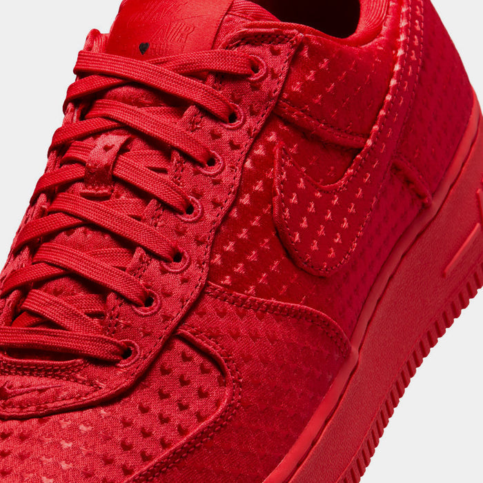 Air Force 1 Low Valentines Day Mens Lifestyle Shoes (University Red/University Red/Black)