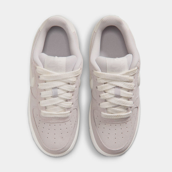 Air Force 1 LV8 Grade School Lifestyle Shoes (Vast Grey/Sail)