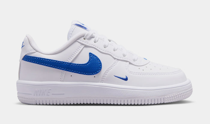 Air Force 1 Tech Essentials Preschool Lifestyle Shoes (White/Game Royal)