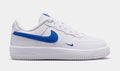 Air Force 1 Tech Essentials Preschool Lifestyle Shoes (White/Game Royal)