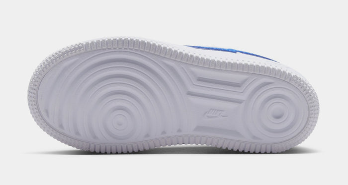 Air Force 1 Tech Essentials Preschool Lifestyle Shoes (White/Game Royal)
