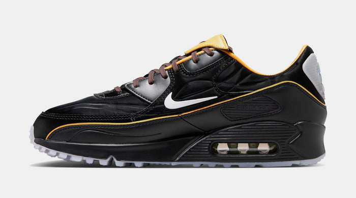 Air Max 90 Mercurial Mens Running Shoes (Black/White/Gold Leaf/Pear)