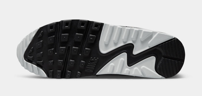 Air Max 90 White Black Hot Curry Mens Running Shoes (White/Black/Hot Curry/Pure Platinum)