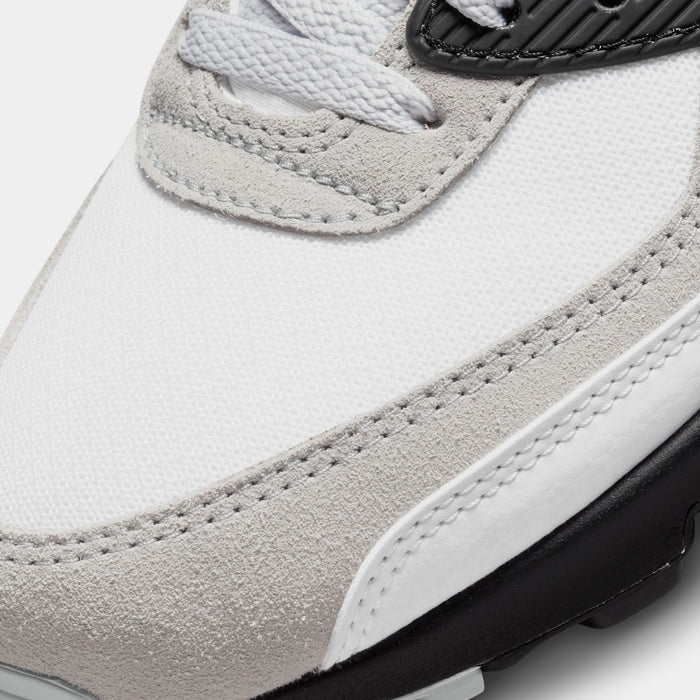 Air Max 90 White Black Hot Curry Mens Running Shoes (White/Black/Hot Curry/Pure Platinum)