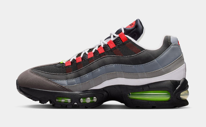 Air Max 95 Big Bubble Greedy Mens Lifestyle Shoes (Black/Volt/White)