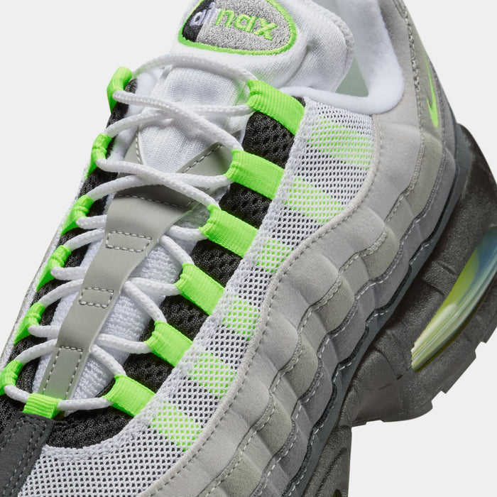 Air Max 95 Big Bubble Neon Mens Running Shoes (Black/Neon Yellow/Cool Grey)