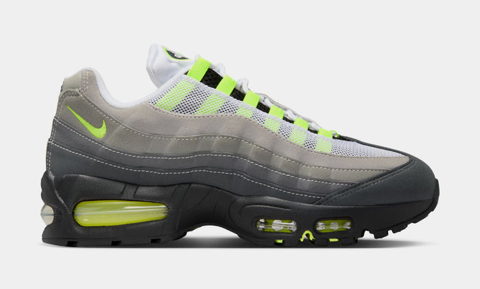Air Max 95 Big Bubble Neon Womens Running Shoes (Black/Neon Yellow/Anthracite/Light Graphite)