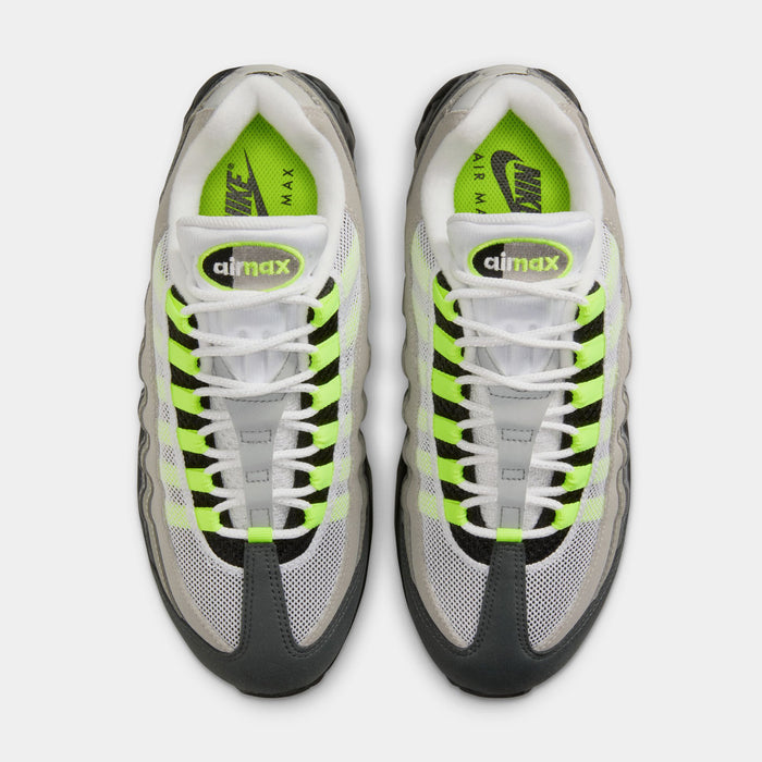 Air Max 95 Big Bubble Neon Womens Running Shoes (Black/Neon Yellow/Anthracite/Light Graphite)