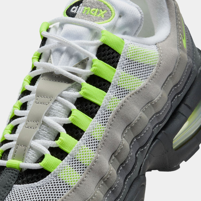 Air Max 95 Big Bubble Neon Womens Running Shoes (Black/Neon Yellow/Anthracite/Light Graphite)