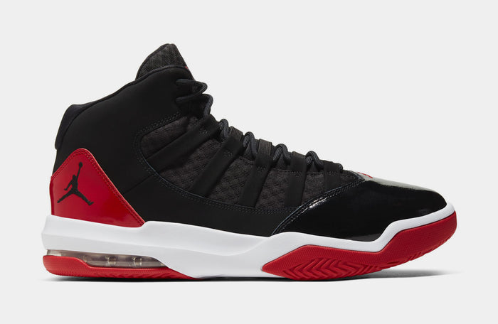 Air Jordan Max Aura Mens Lifestyle Shoes (Black/Red)