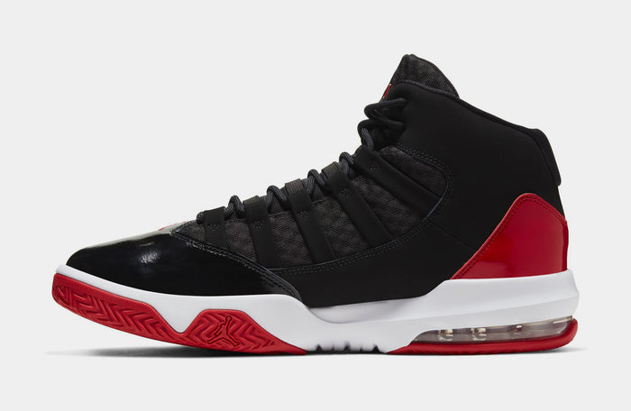 Air Jordan Max Aura Mens Lifestyle Shoes (Black/Red)