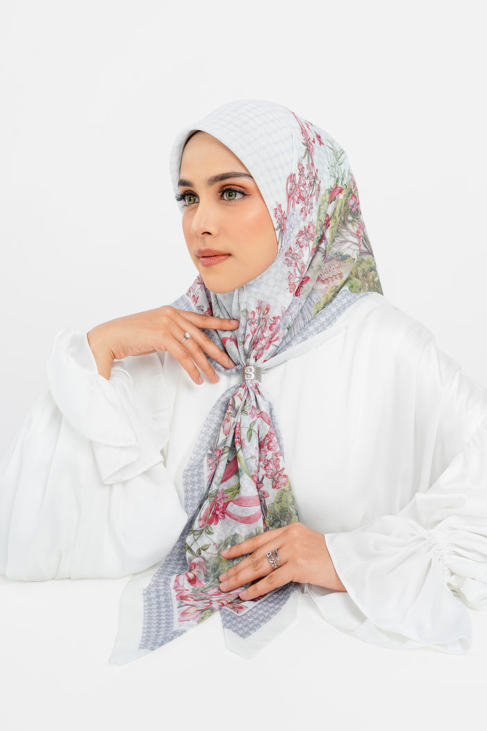 Al Aqsa Voile Square - White