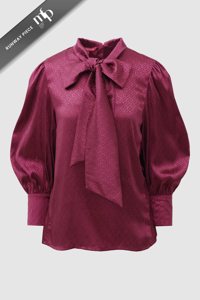Alana Tapis Blouse - Raspberry