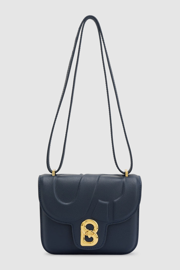 alba bag with sghw in blue reale by buttonscarves