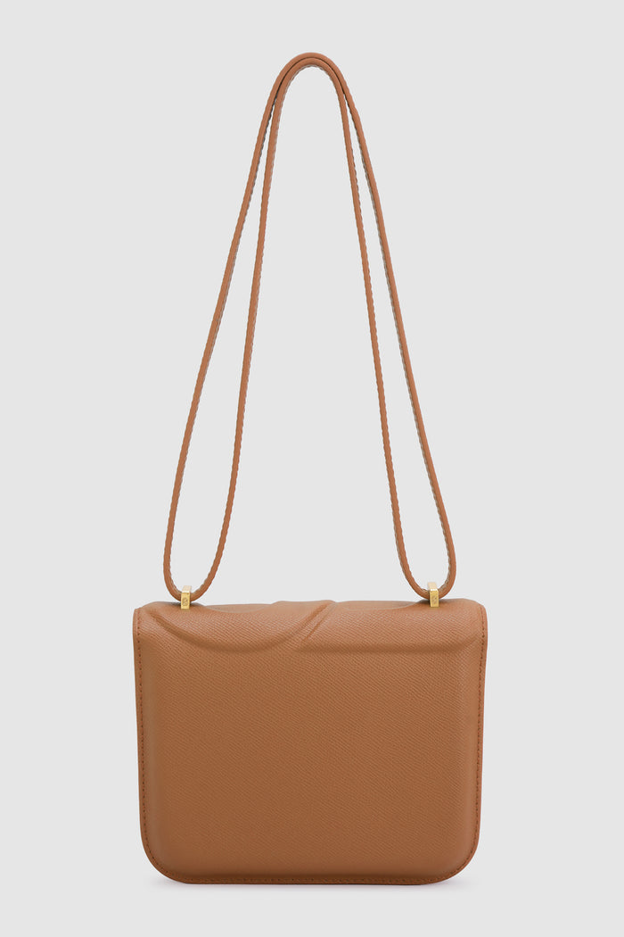 alba bag with sghw in flake by buttonscarves back view