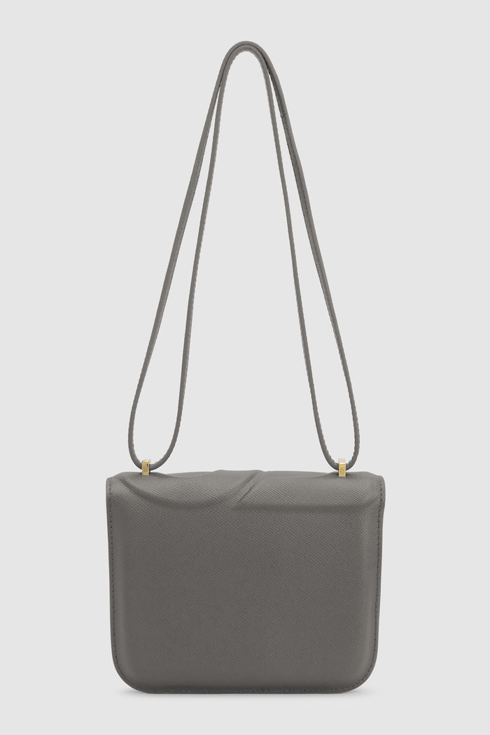 alba bag with sghw in fog by buttonscarves back view