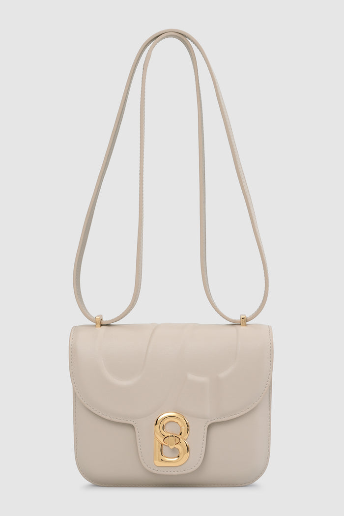 alba bag shiny leather in driftwood by buttonscarves